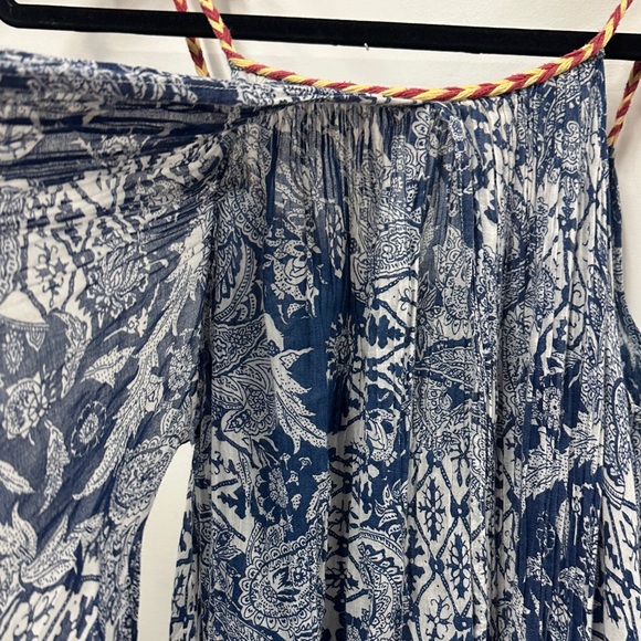 Free People Blue and White Maxi Dress - Picture 9 of 10